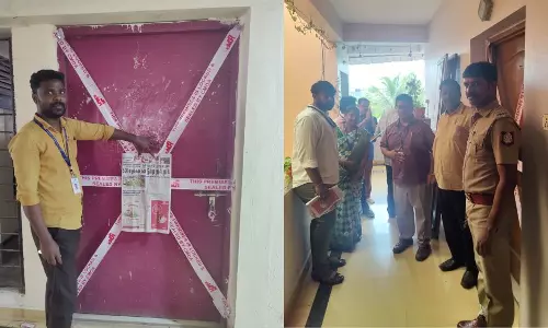 Portion of violated building sealed in Pallavaram