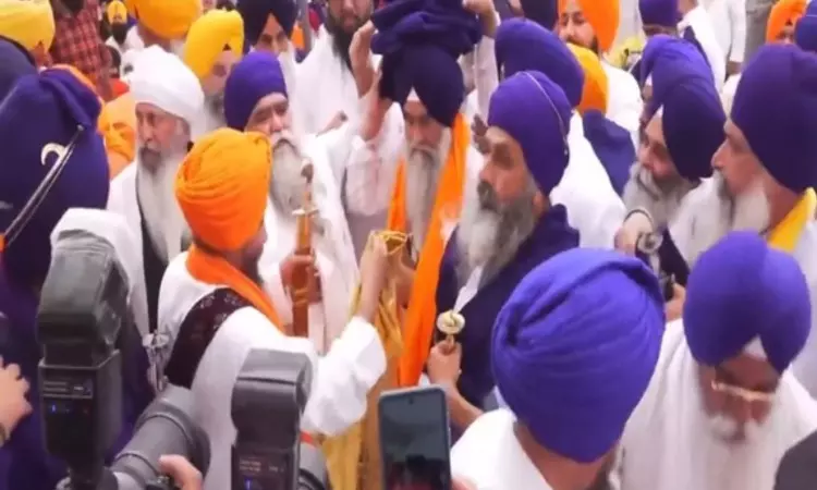 Giani Raghbir takes charge as new Jathedar of Shri Akal Takht Sahib