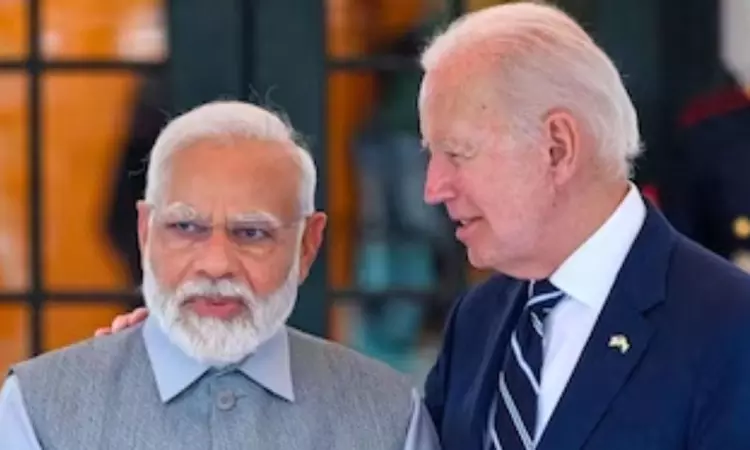 PM Modi arrives at White House to hold talks with President Biden
