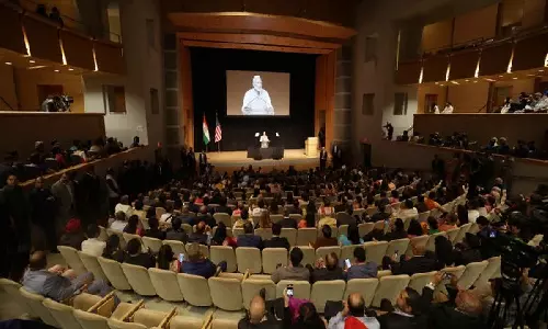 In his goodbye address, PM describes meeting with Indian diaspora in US