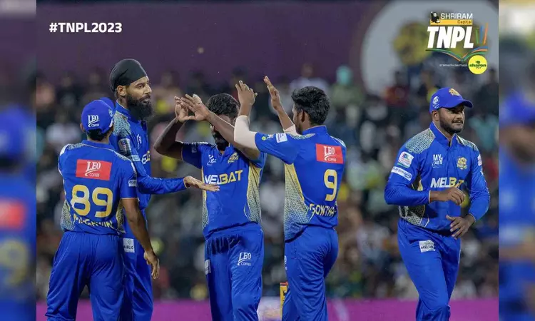 TNPL 2023: SMP won by 7 wickets against SS TNPL 2023: SMP won by 7 wickets against SS