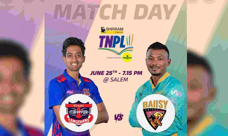 TNPL 2023: BT won the toss, opt to bowl against IDTT TNPL 2023: BT won the toss, opt to bowl against IDTT