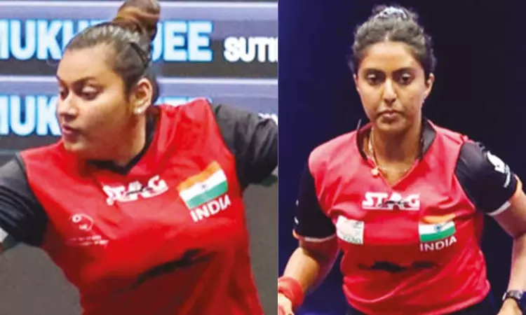 Sutirtha-Ayhika pair wins WTT Contender