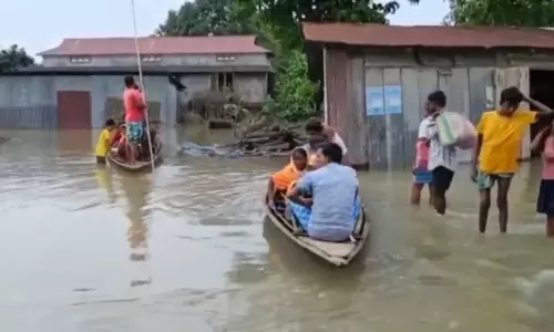 Flood situation in Assam gradually improving; 2.72L people still affected