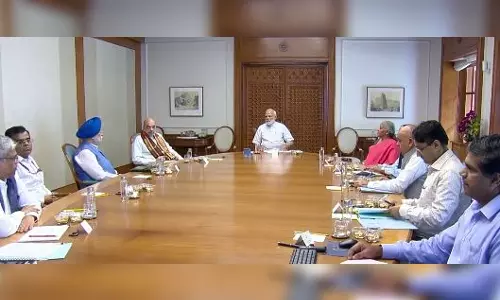 Modi chairs meeting with Cabinet mins after his State visits to US, Egypt