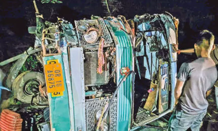 12 wedding guests die in Odisha bus mishap