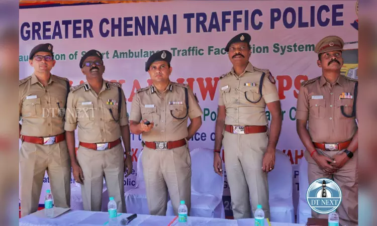 Chennai Traffic Police rolls out mSiren Smart Ambulance system