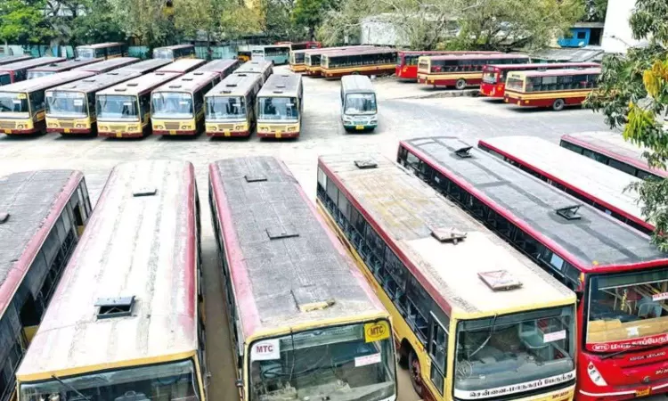 Chennai MTC floats tender for contract bus driver, conductor positions