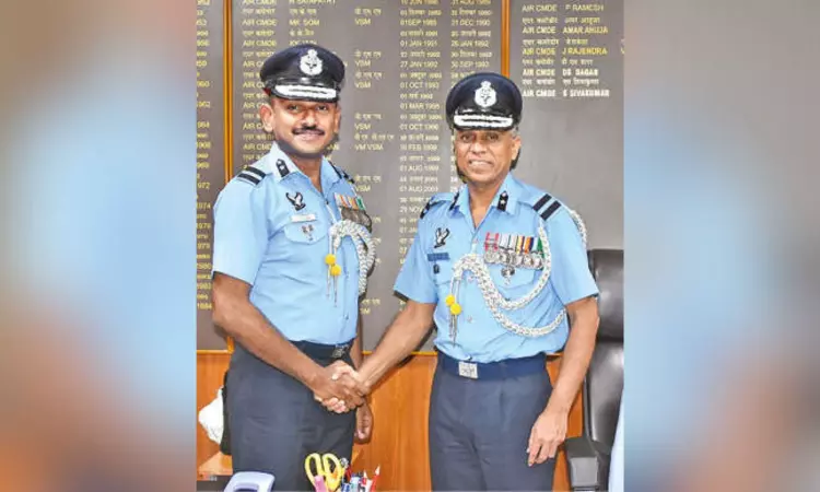 Air Commodore PS Vaidya takes over command of Avadi Air Force Station Air Commodore PS Vaidya takes over command of Avadi Air Force Station