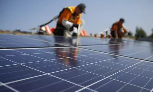 China has more solar panels installed than the rest of the world combined