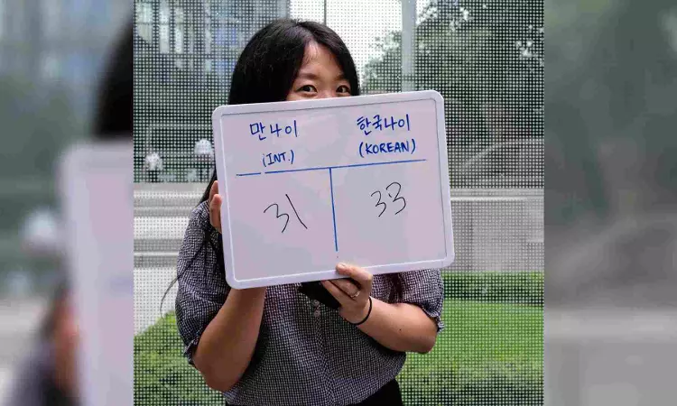 New age counting system in S.Korea makes citizens 1-2 years younger