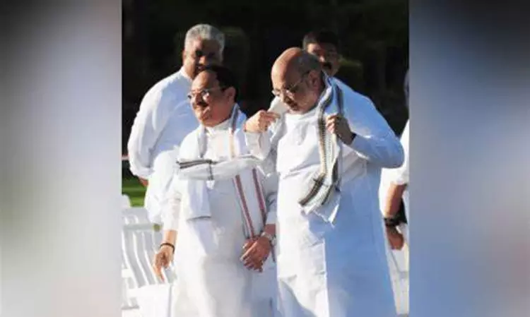 Leaders who attended oppn meet in Patna involved in scams: Shah