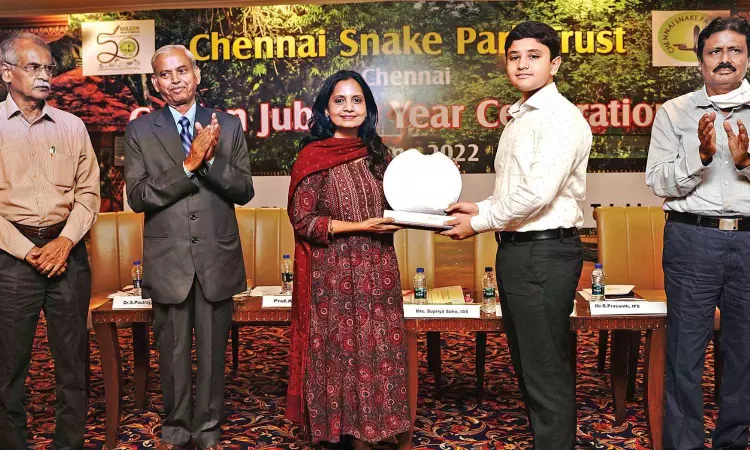 14-year-old on a mission to save lives from venomous snakes