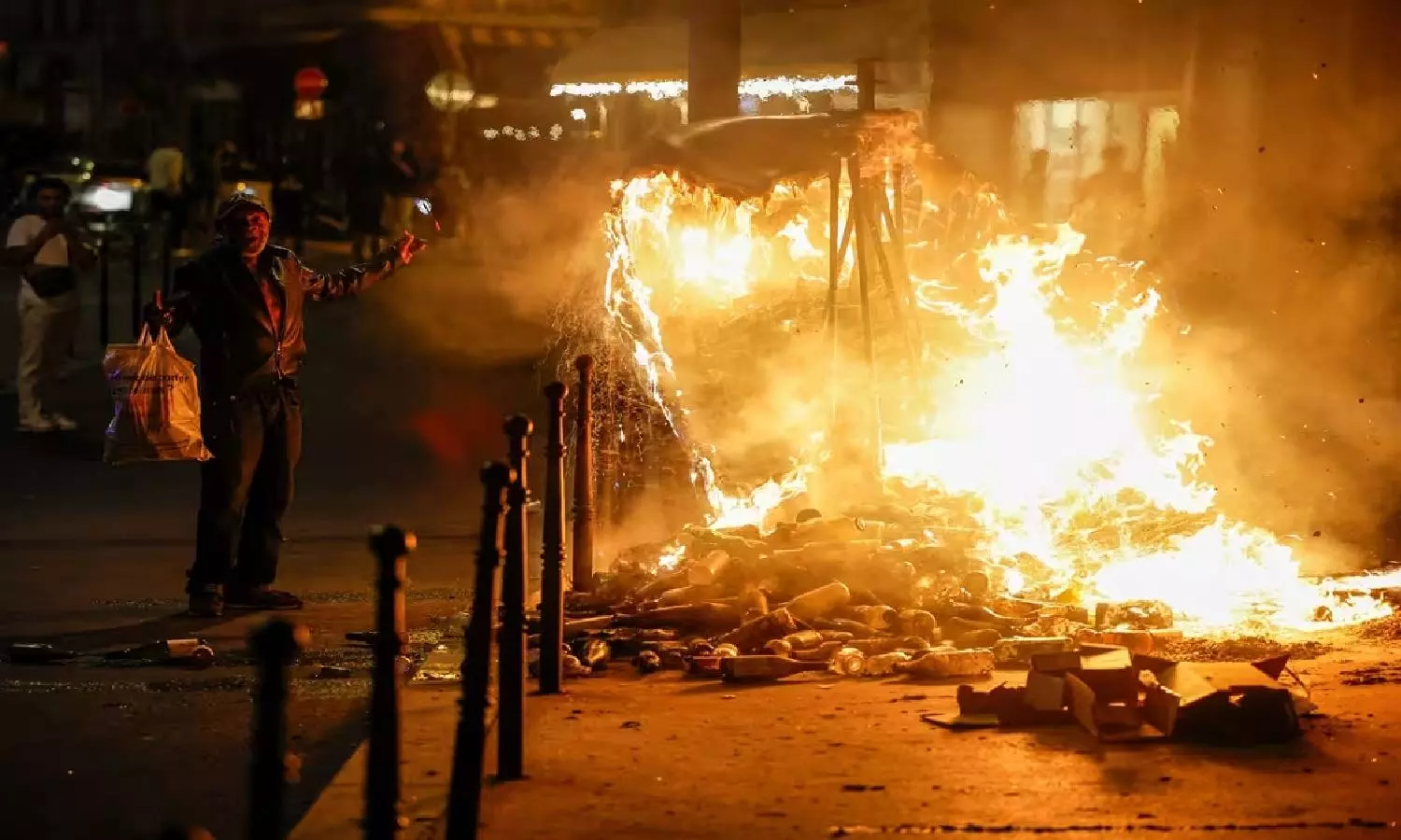 Funeral held for French teen after more than 1,300 detained amid violent protests
