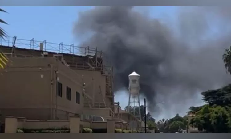 Fire breaks out at Warner Bros. studios in California, no injuries reported