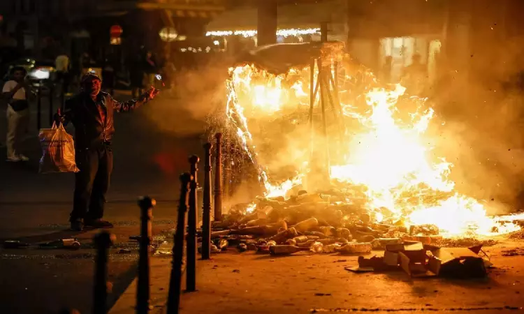 Funeral held for French teen after more than 1,300 detained amid violent protests