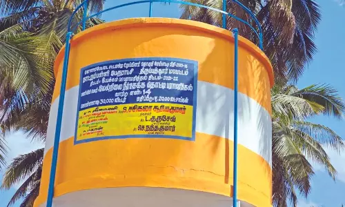 BJP councillor questions DMK MLA’s name missing on OHTs BJP councillor questions DMK MLA’s name missing on OHTs