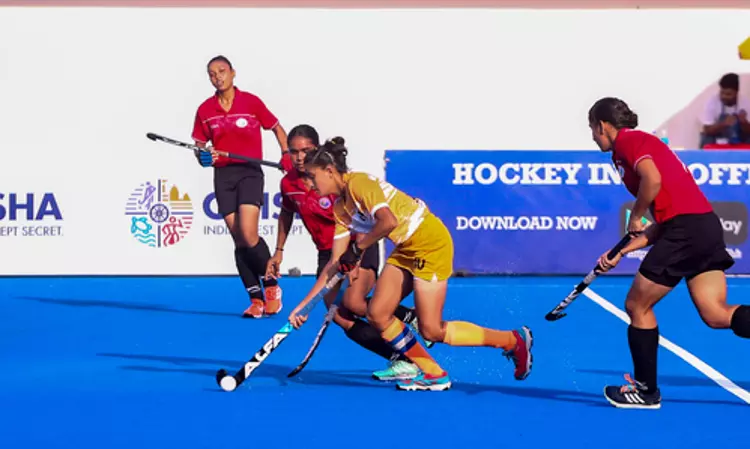 Jr womens hockey nationals: MP beat Karnataka, Mizoram thrash Chandigarh Jr womens hockey nationals: MP beat Karnataka, Mizoram thrash Chandigarh