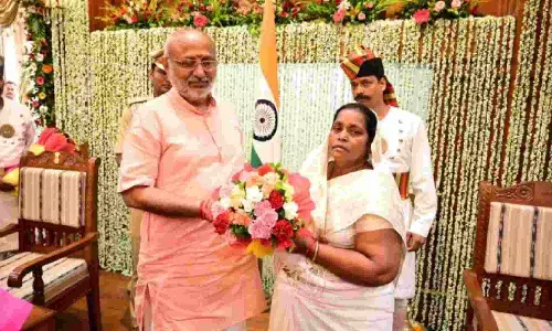Bebi Devi takes oath as minister in Jharkhand