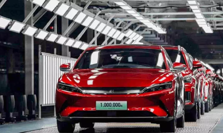 BYD sets new sales record in China in June, sells 2.5 lakh units BYD sets new sales record in China in June, sells 2.5 lakh units