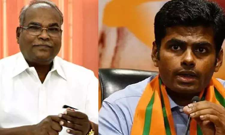 Balakrishnan urges TN govt to probe Annamalais frequent foreign trips