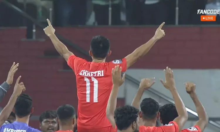 India defeat Kuwait via penalties in final to lift their 9th title India defeat Kuwait via penalties in final to lift their 9th title