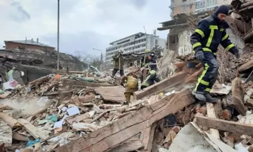 Missile strike in Ukraines Kharkiv region injured 43 people