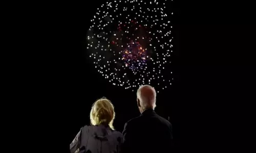 US Independence Day: President, First Lady watch fireworks with family at White House