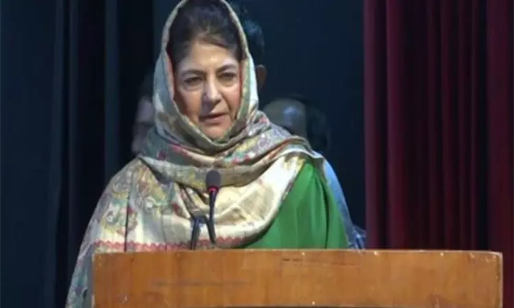 We are fighting for our identity that is in danger: Mehbooba Mufti We are fighting for our identity that is in danger: Mehbooba Mufti