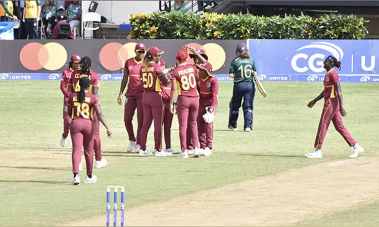 West Indies women secure narrow win against Ireland in last ball finish