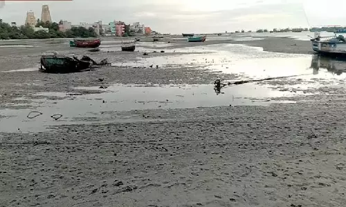 Sea in Rameswaram recedes by 200 meters