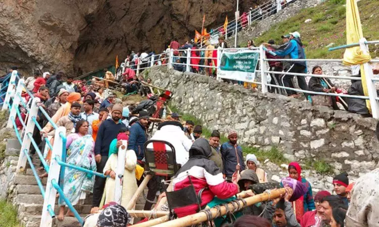 Over 67k devotees visit Amarnath cave shrine in 1st 5 days of pilgrimage