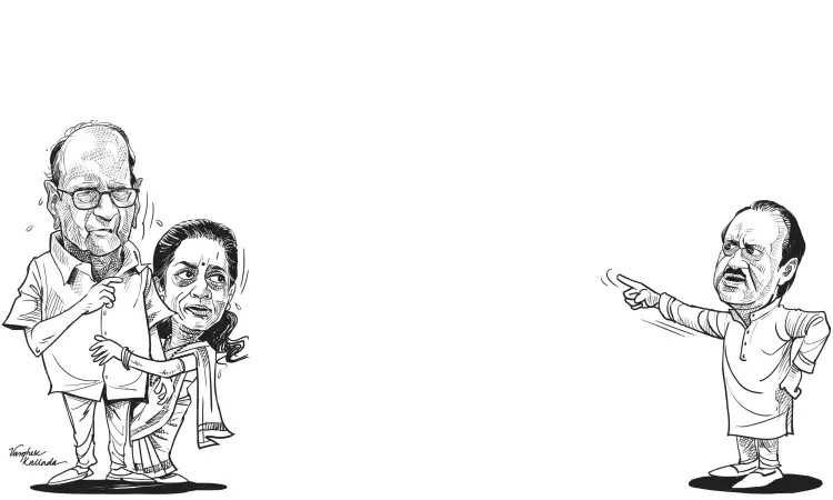 You’ve nothing but my photo, Sharad blasts Ajit