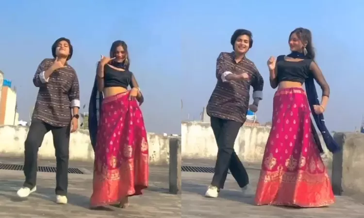 “Adorable: Duo performs to Ambarsariya, wins netizens hearts “Adorable: Duo performs to Ambarsariya, wins netizens hearts