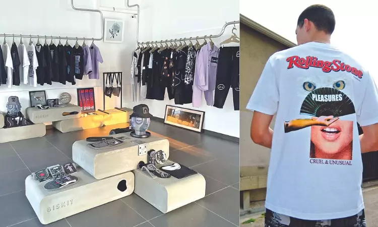 Pop-up for streetwear, fashion and art