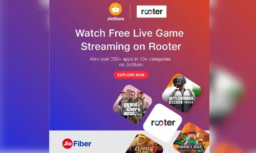 Rooter, Jio partner to bring live game streaming to TVs Rooter, Jio partner to bring live game streaming to TVs