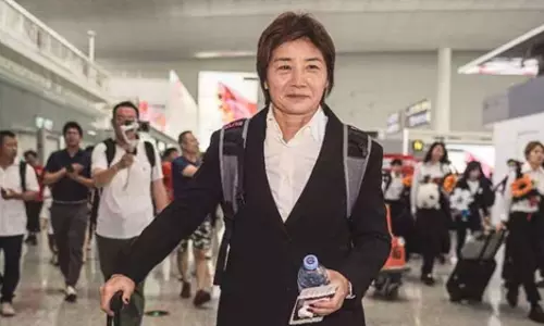 Chinas football team arrives in Australia for FIFA Womens World Cup