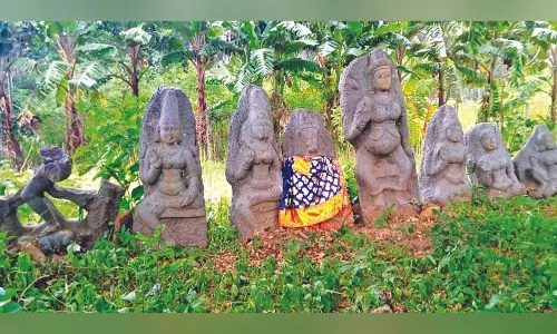 ‘Saptha Kannigal’ idols unearthed near Kumbakonam, search on for more
