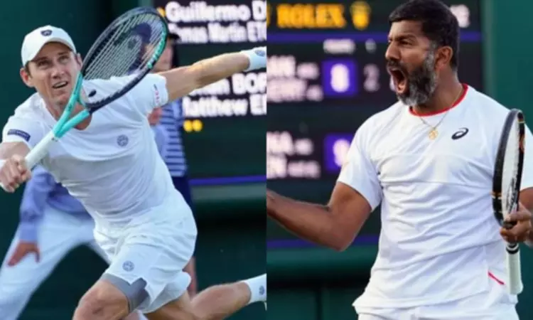 Wimbledon: Rohan Bopanna-Matthew Ebden Advance To Second Round Wimbledon: Rohan Bopanna-Matthew Ebden Advance To Second Round