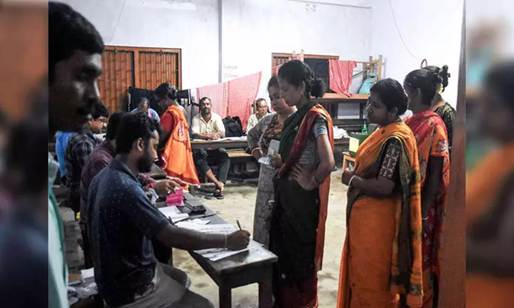 Central & state security forces deployed on all 61,636 polling booths