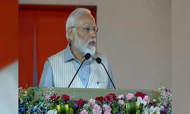 Modi launches development projects worth Rs 24,000 crore in Rajasthan Modi launches development projects worth Rs 24,000 crore in Rajasthan