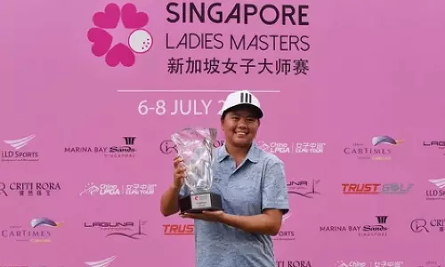Golf: Tan makes history by winning the inaugural Singapore Ladies Masters