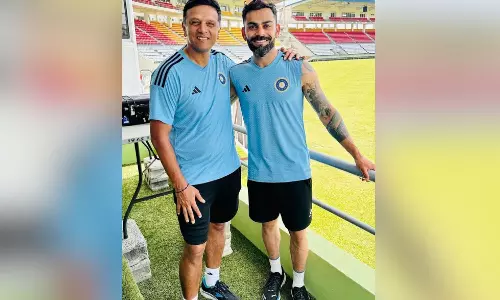Kohli shares heartwarming post with Dravid ahead of Dominica Test
