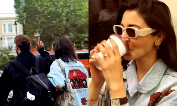 Virat turns cameraman for Anushka’s London walk reel on Instagram Virat turns cameraman for Anushka’s London walk reel on Instagram