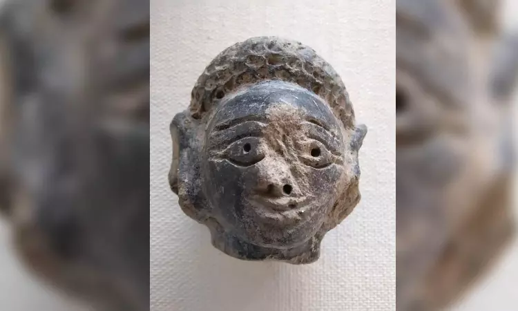 Clay doll found at Vembakottai archaeological excavation site Clay doll found at Vembakottai archaeological excavation site