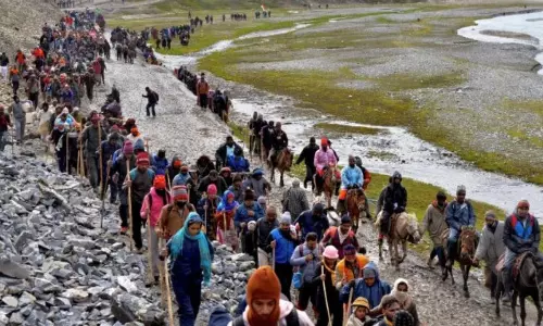 Amarnath Yatra remains suspended for 4th consecutive day from Jammu