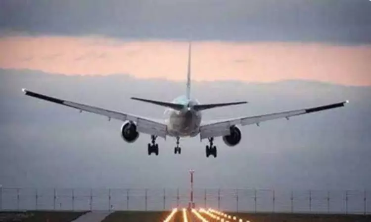 Nepal national abuses cabin crew member onboard, breaks lavatory door