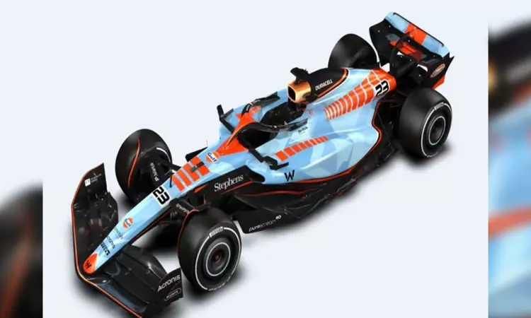 Fans choose new car for Williams Racing F1 team