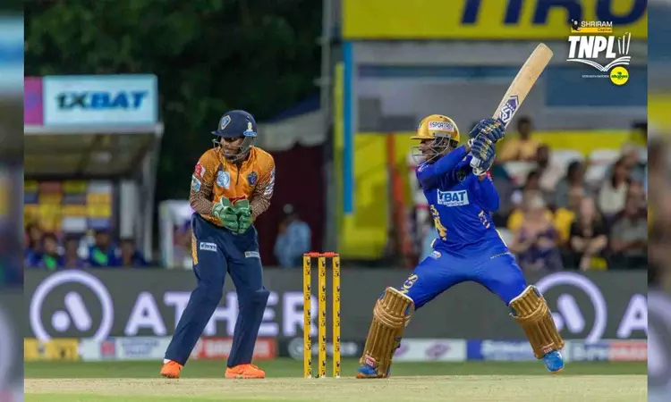 TNPL 2023 Finals: LKK scores 205/5 against NRK TNPL 2023 Finals: LKK scores 205/5 against NRK