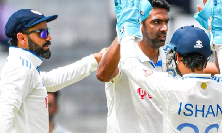 1st Test: Ashwin, Thakur, Jadeja among wickets as India reduce WI to 68/4 at lunch